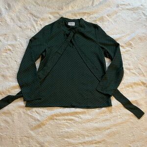 Polka dot blouse from Unique Vintage